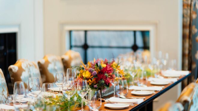Birthday Dinner Table