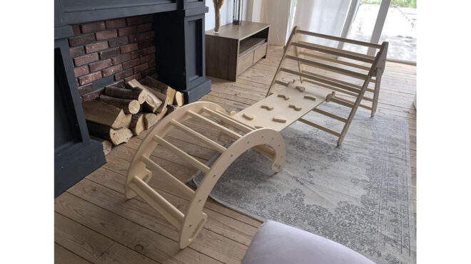 montessori climbing set