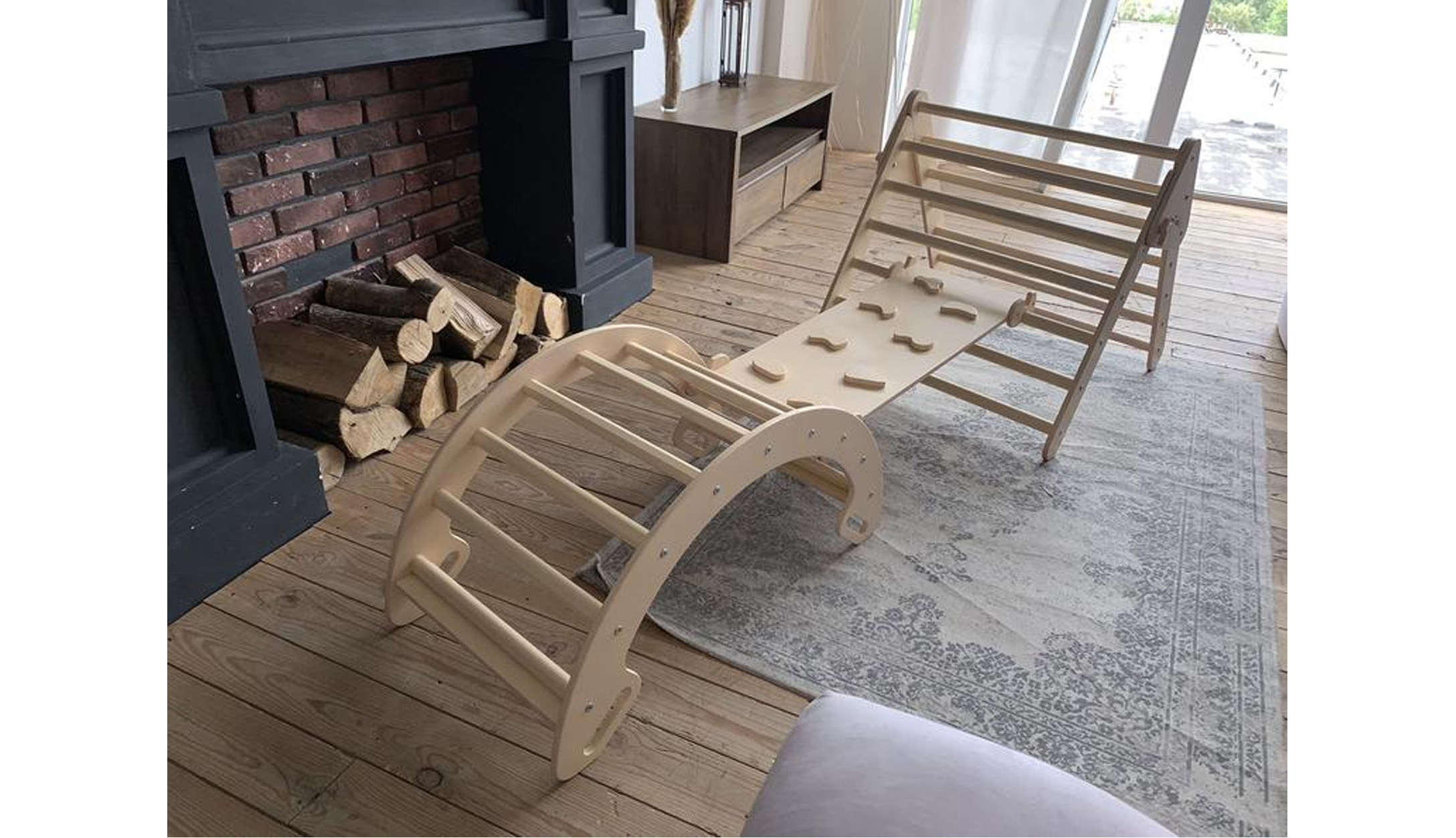 montessori climbing set