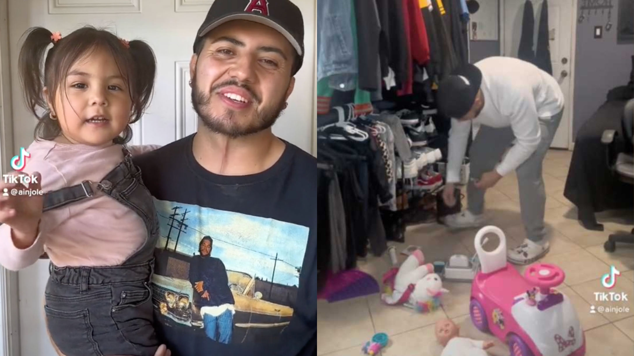 coparenting dad TikTok