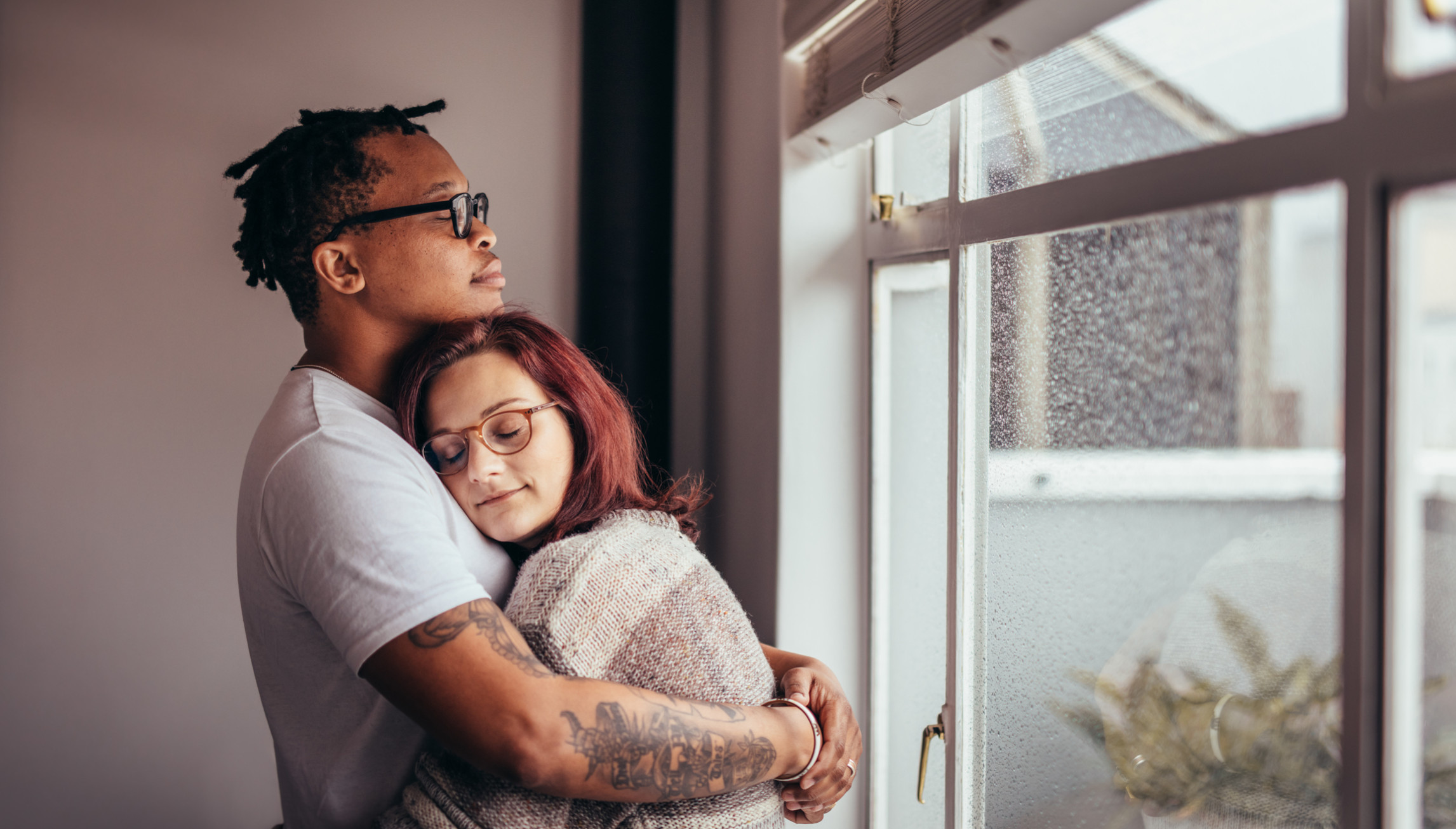 couple at home