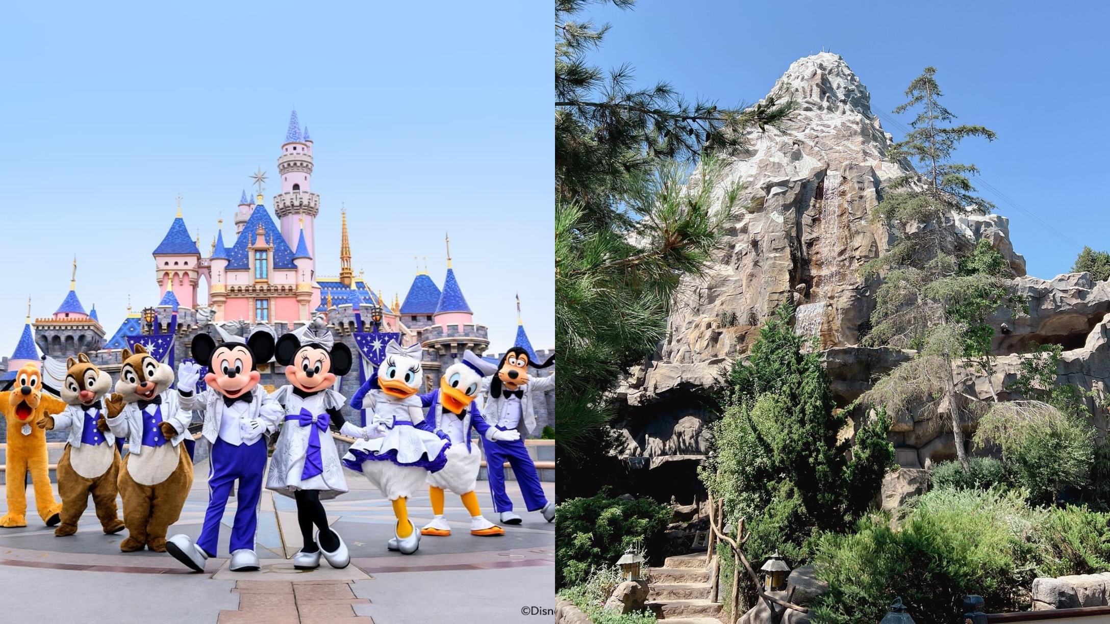 Disneyland matterhorn bobsleds