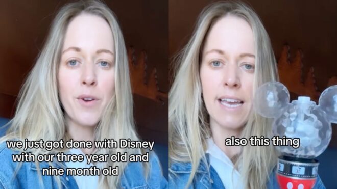 Disney tips mom
