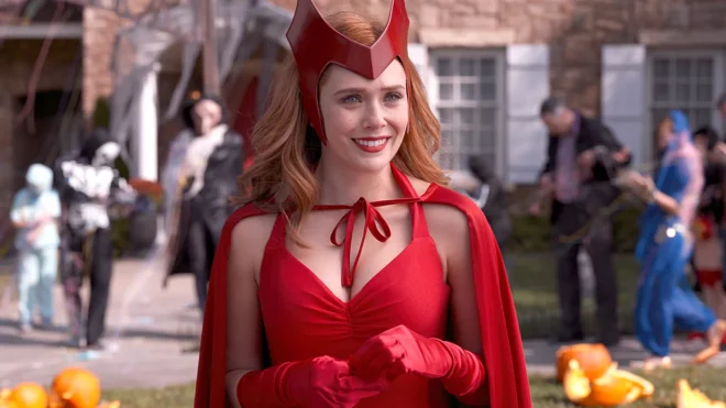 elizabeth olsen wandavision