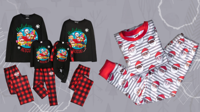 family holiday pajamas