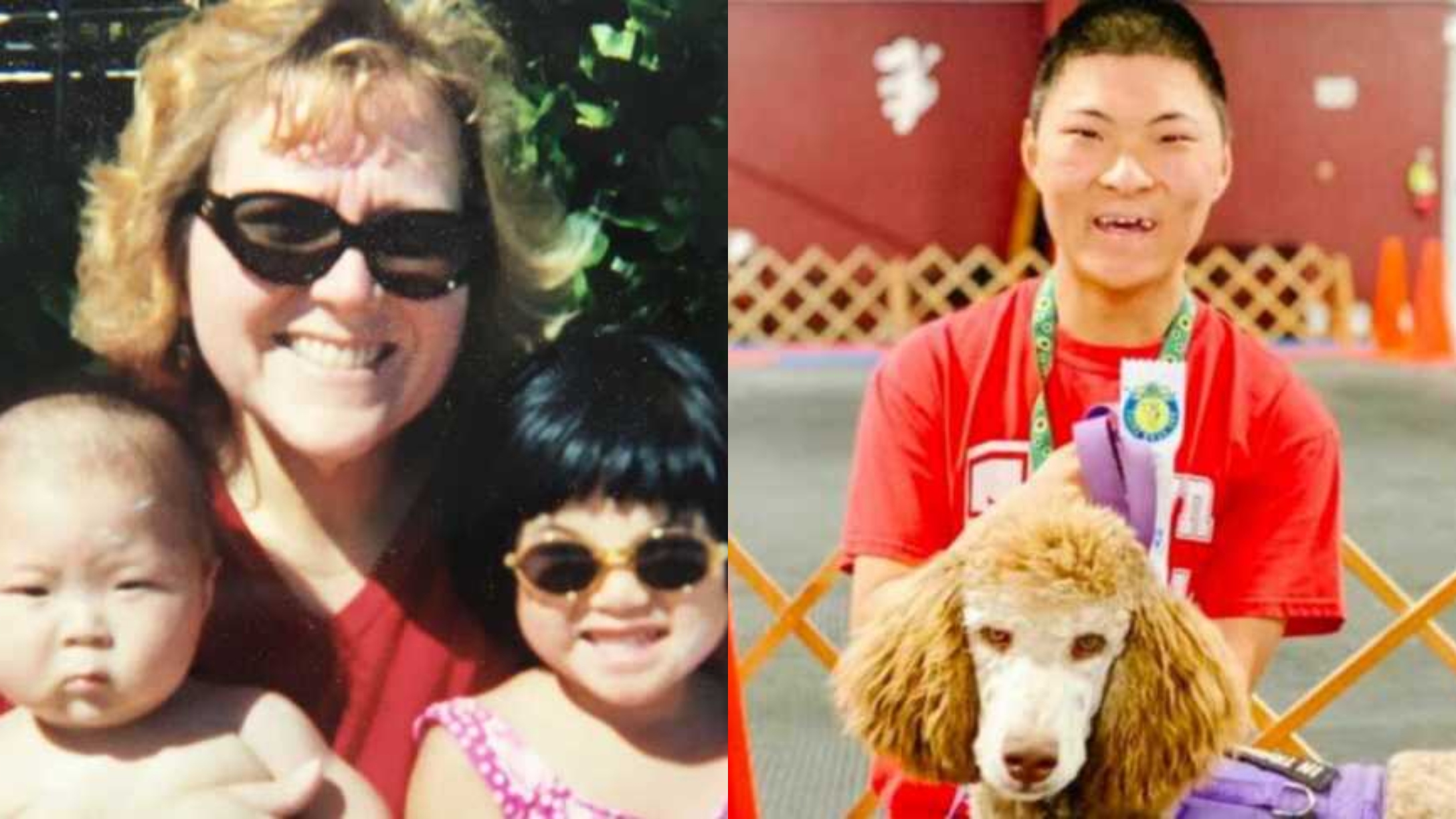 Mom with her two children