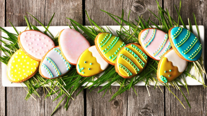 easter egg cookies