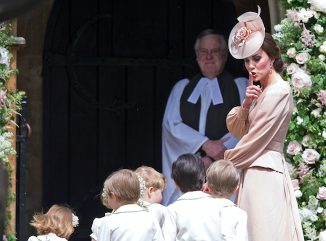 Kate Middleton at Pippa's wedding