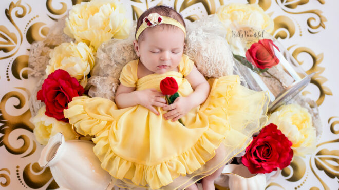 baby portraits disney princesses