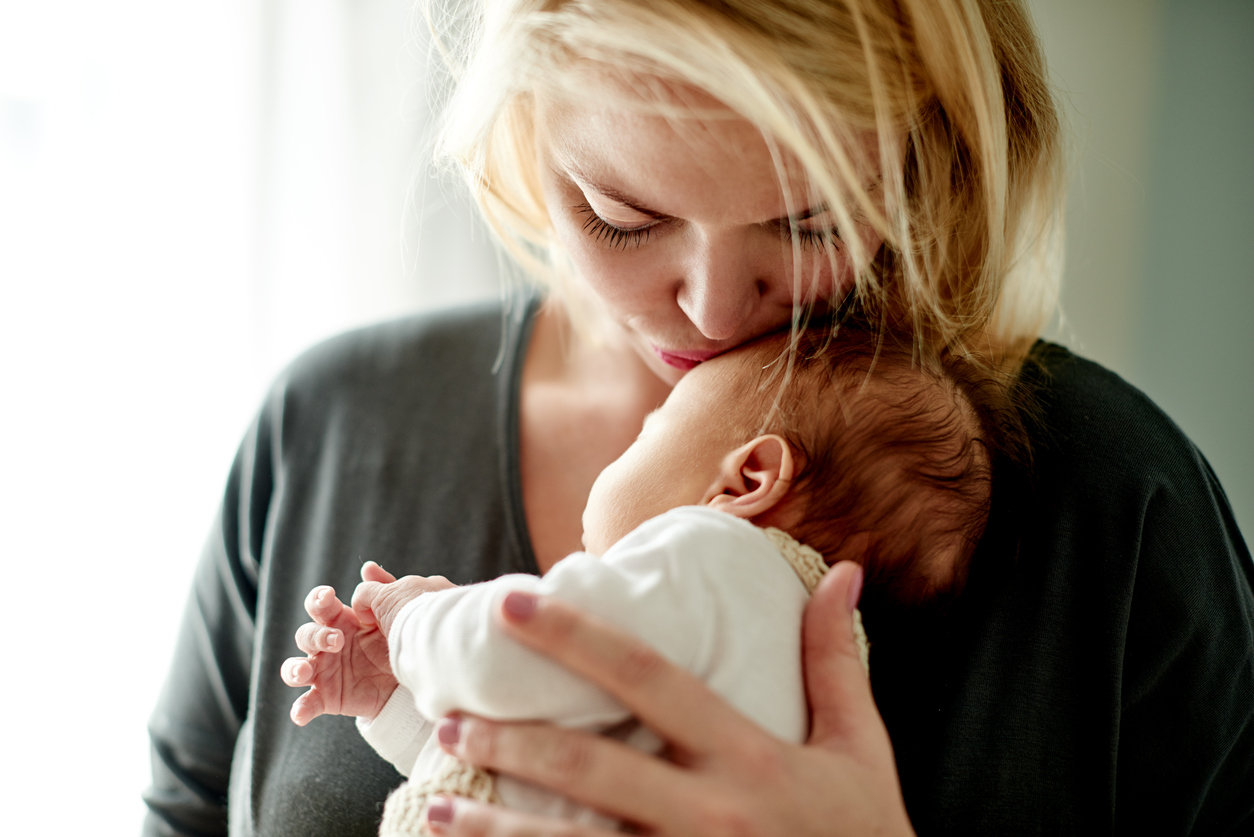 mom baby