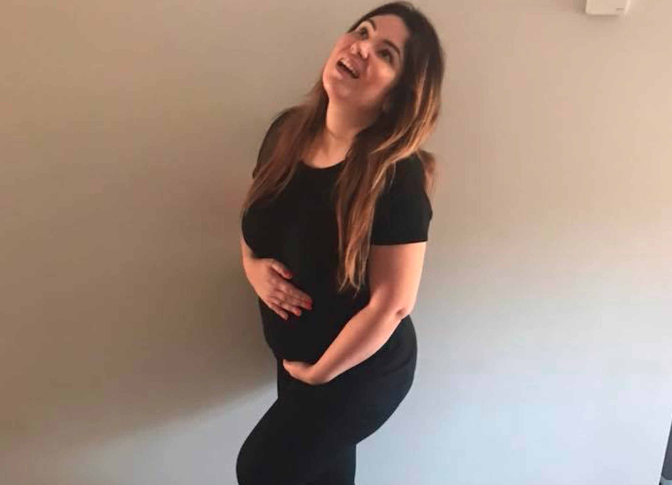 Pregnant mom