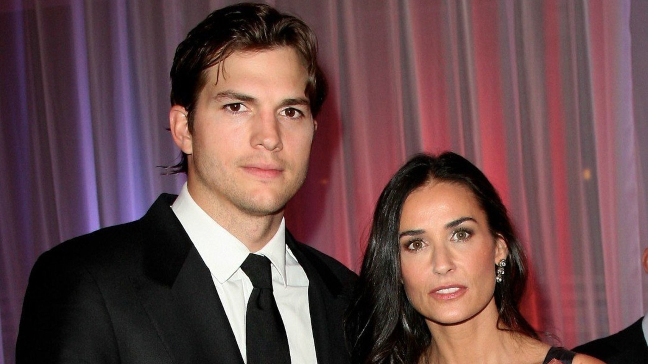 Ashton Kutcher and Demi Moore