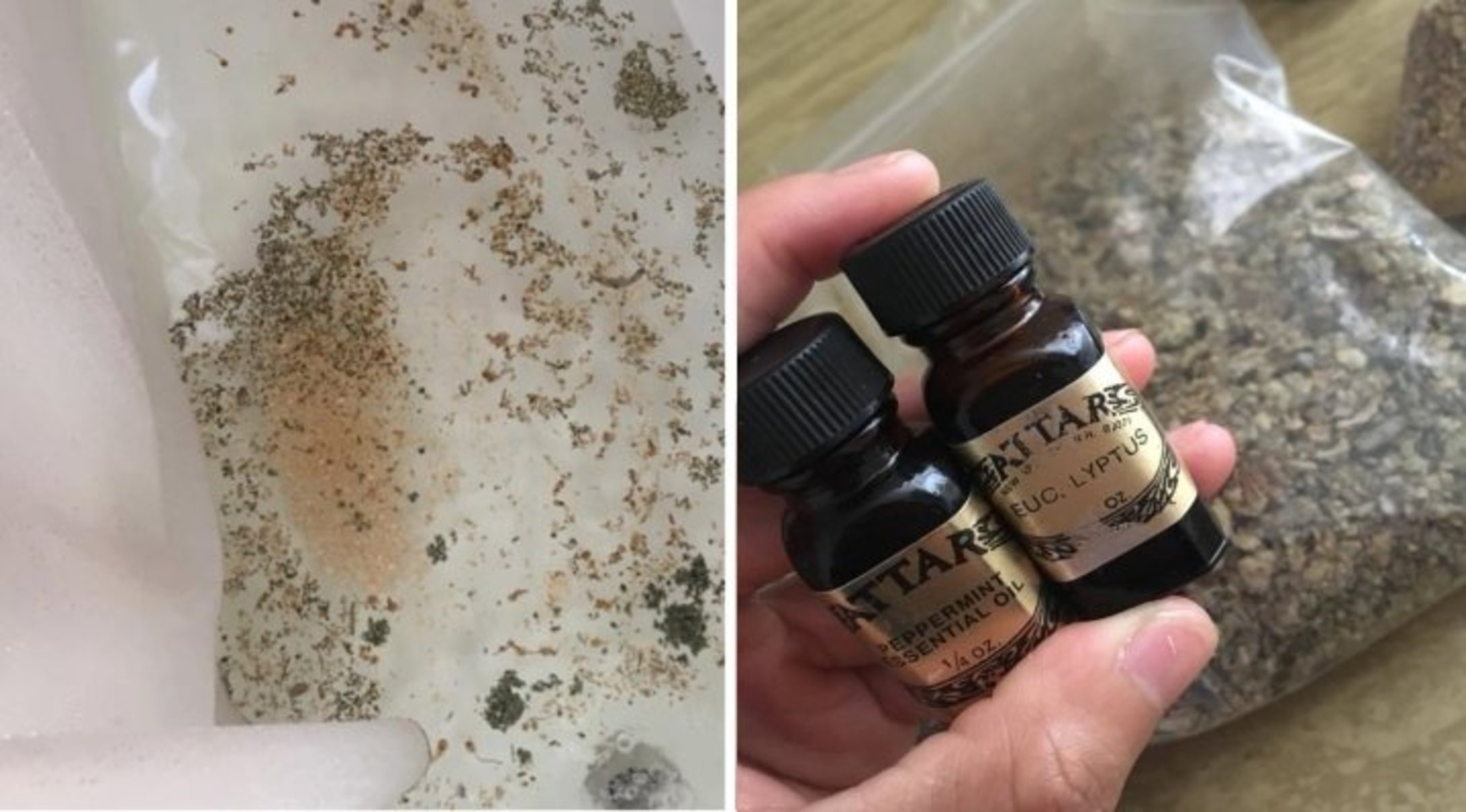 essential oil bath hack
