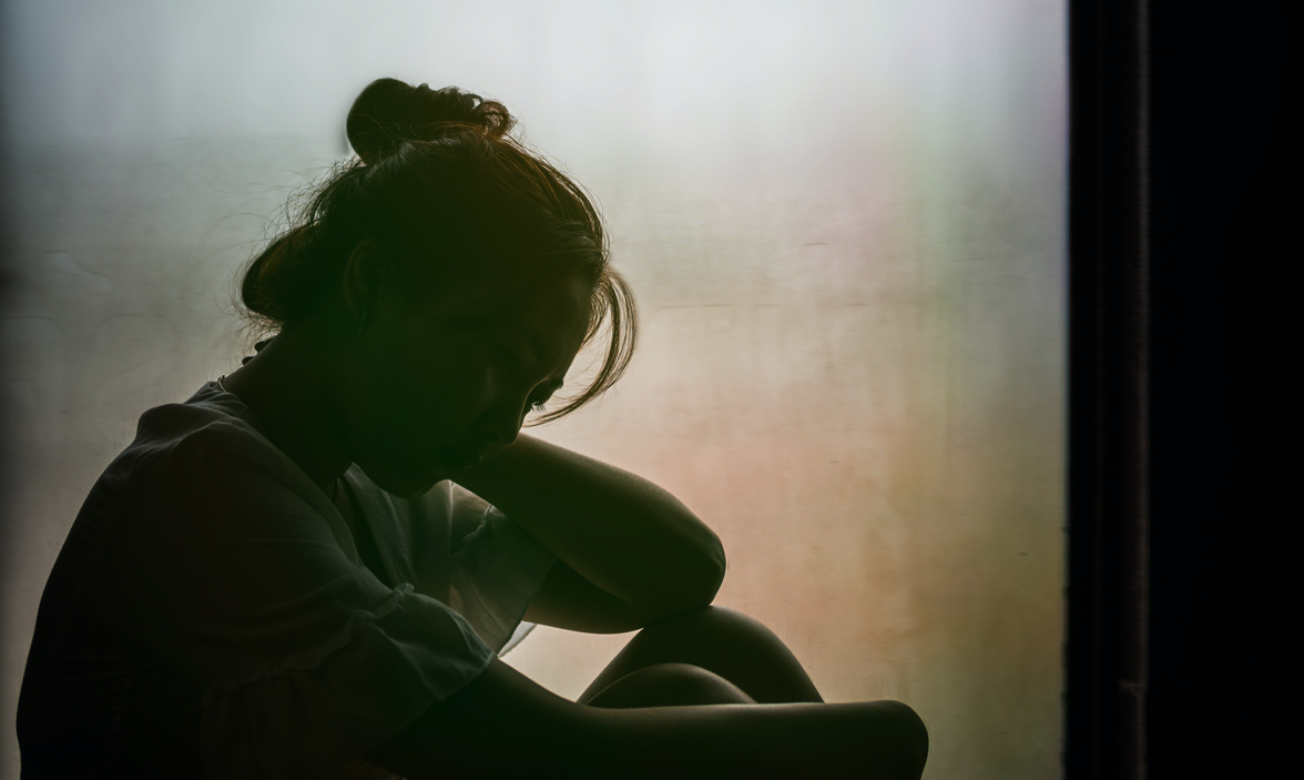 crying woman