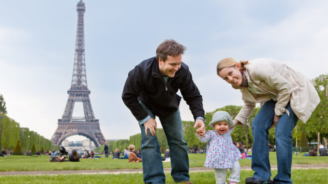 baby in Paris