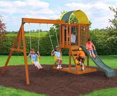 KidKraft Ainsley Wooden Swing Set