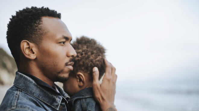 dad and baby