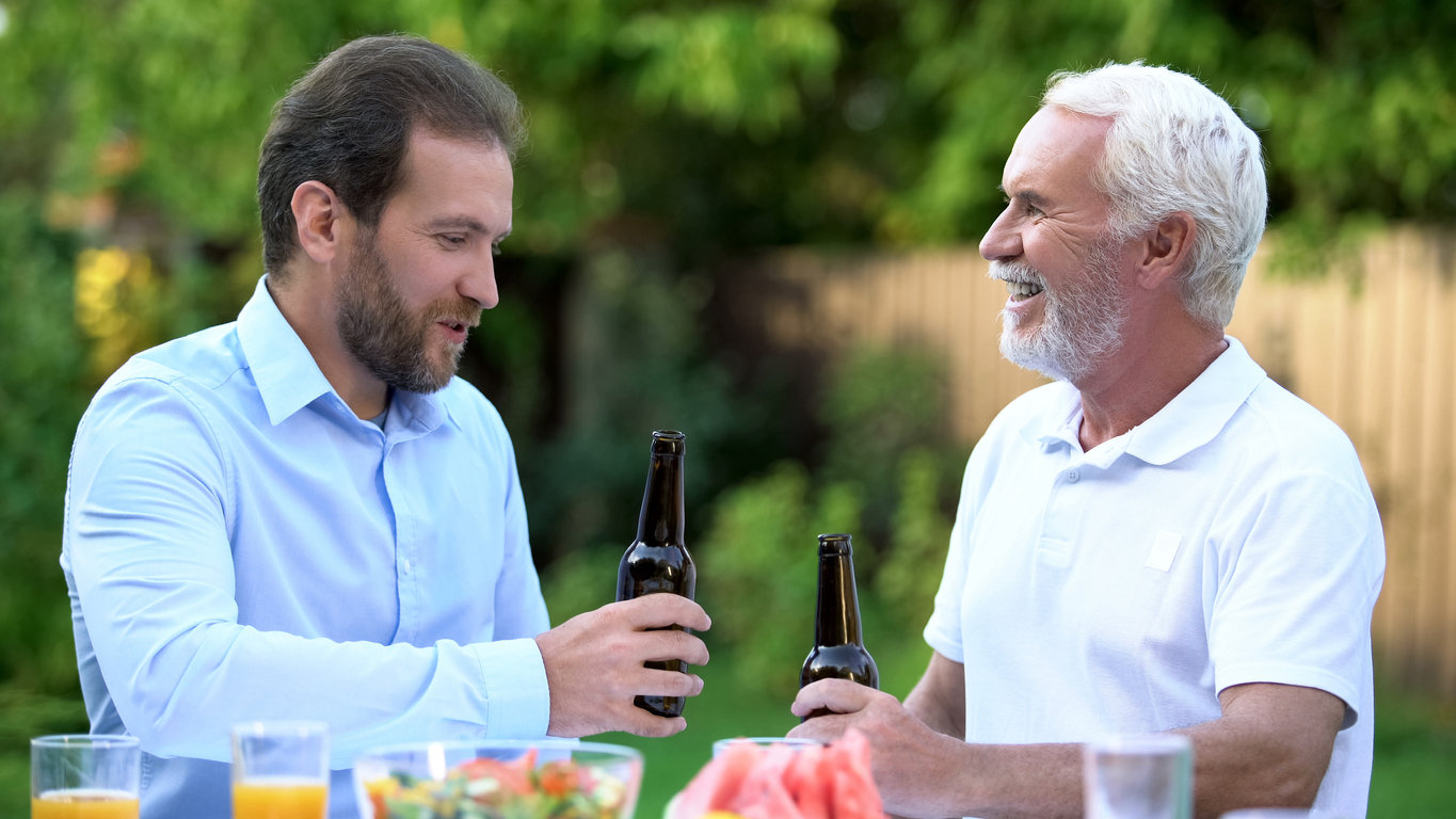 Dad and son-in-law
