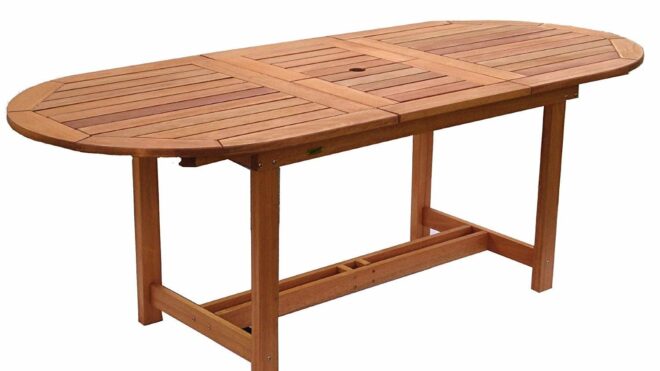 Amazonia Arizona 7 Piece Oval Outdoor Extendable Dining Set