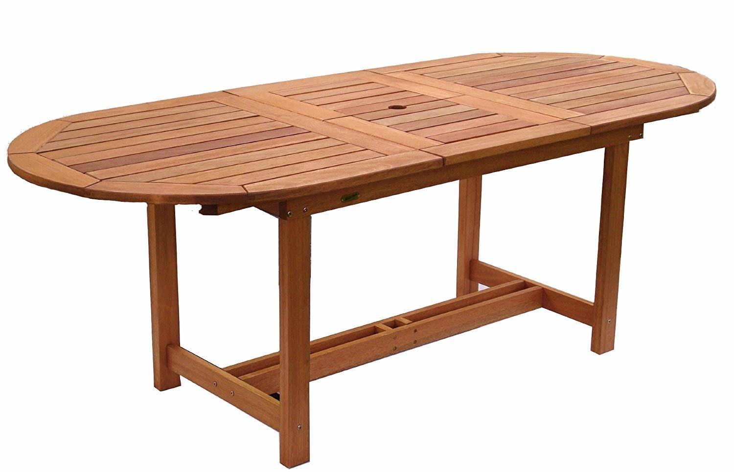 Amazonia Arizona 7 Piece Oval Outdoor Extendable Dining Set