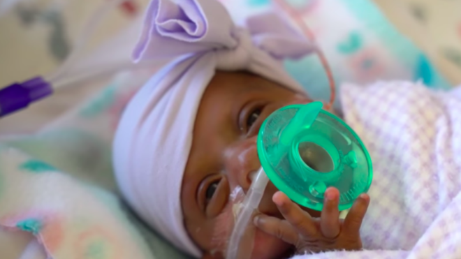 Baby Saybie in the NICU