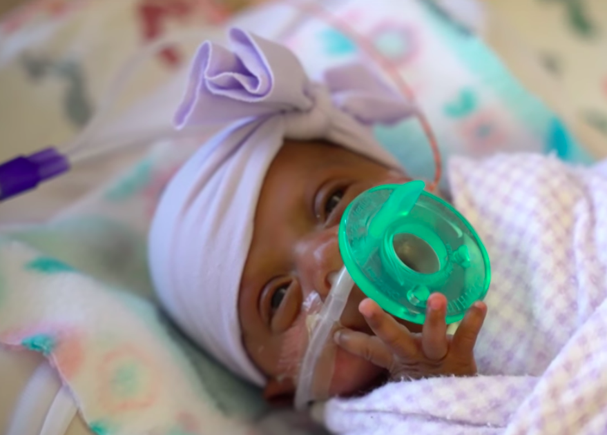 Baby Saybie in the NICU