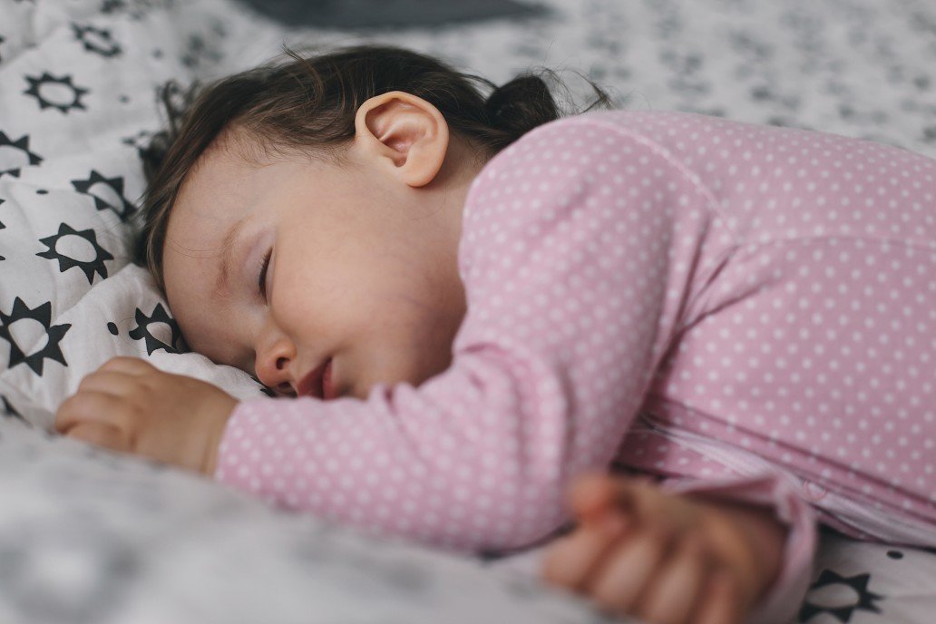 baby girl sleeping
