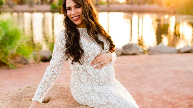 pregnant bride