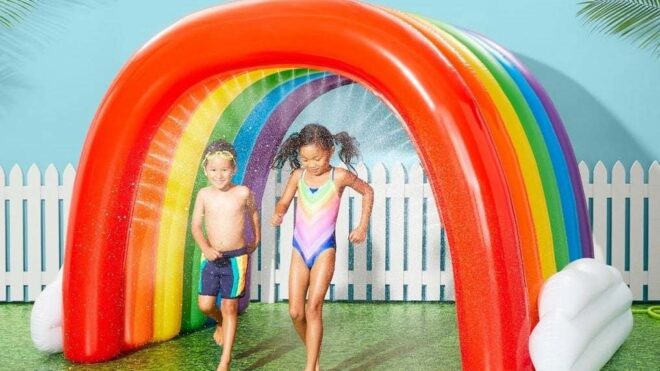Ginormous Rainbow Tunnel Sprinkler