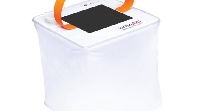 LuminAID PackLite Max 2-in-1 Camping Lantern and Phone Charger