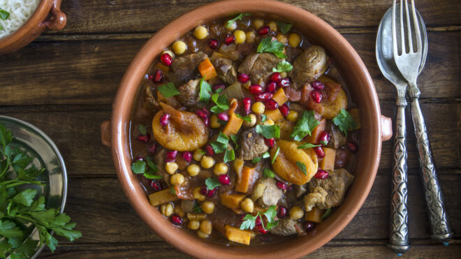 Lamb Tagine With Apricots