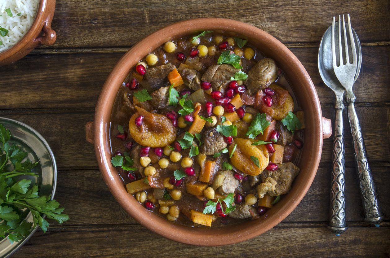 Lamb Tagine With Apricots