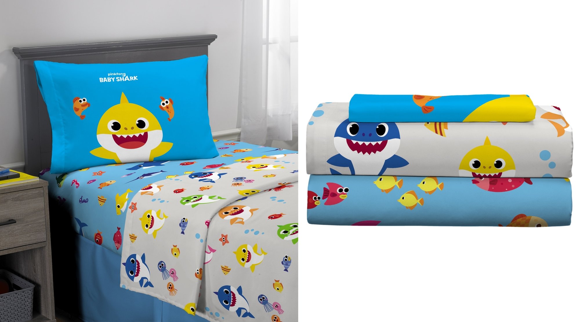 Baby Shark bedding