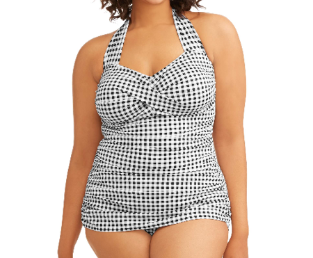Embrace your inner sexy pinup model in this one-piece sheath.