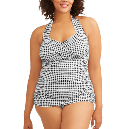 Embrace your inner sexy pinup model in this one-piece sheath.