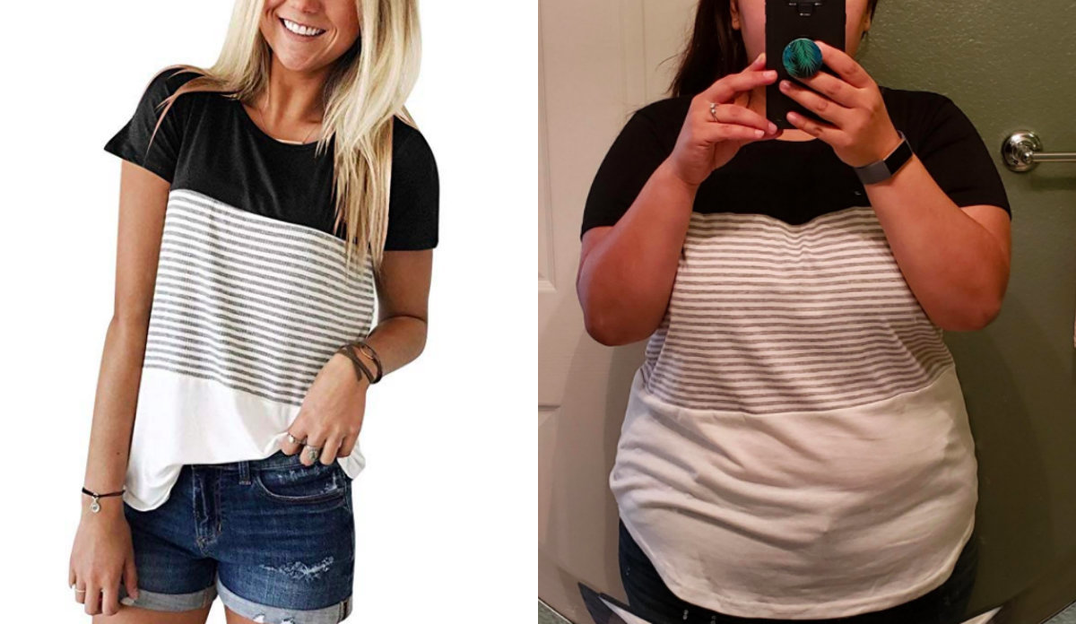 flattering t-shirt