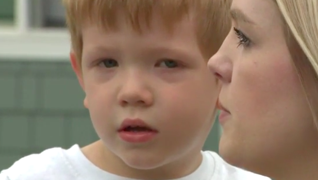 Jessi McComb and her son