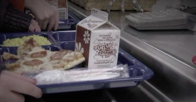 School lunch tray