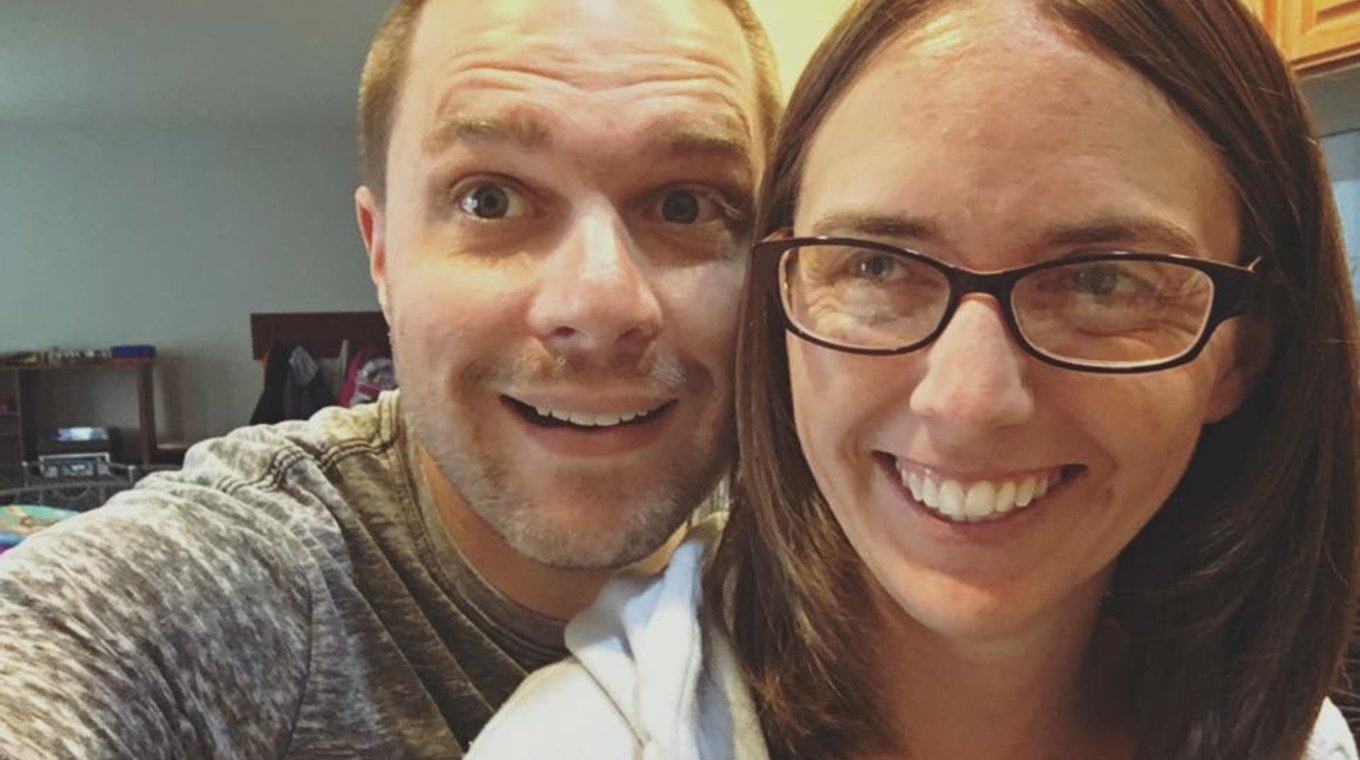 Clint Edwards and his wife