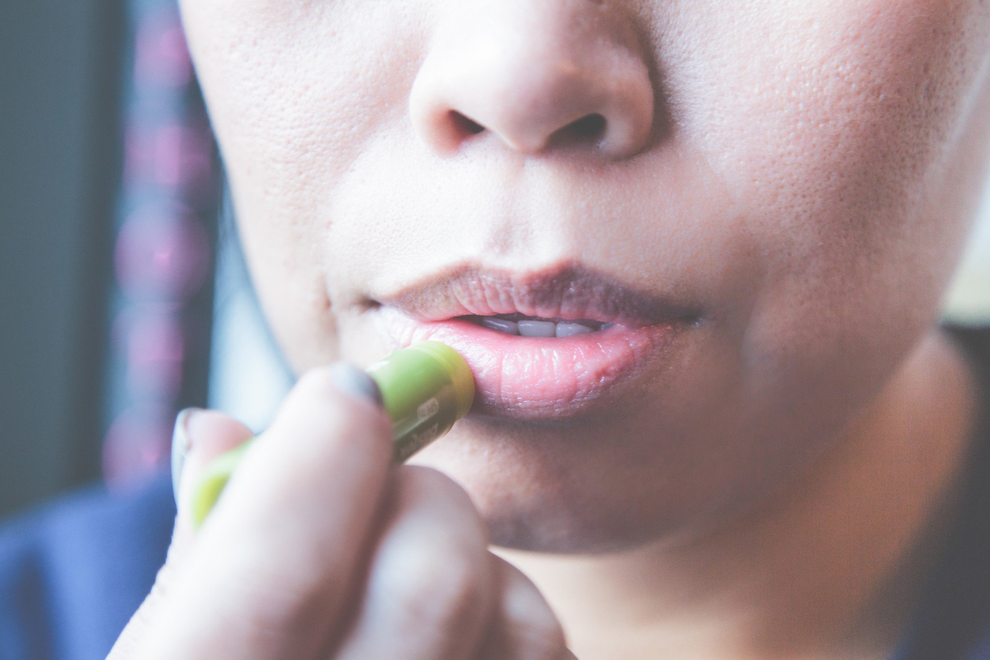 chapped lips