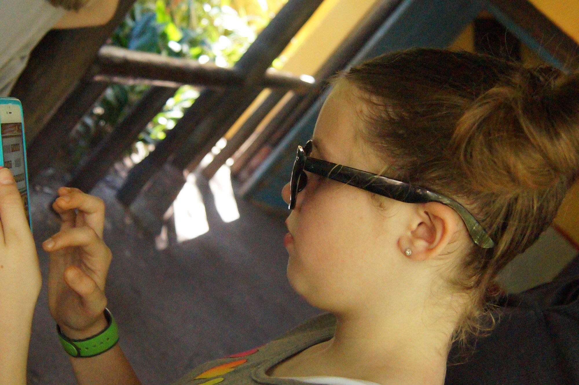 girl on cell phone