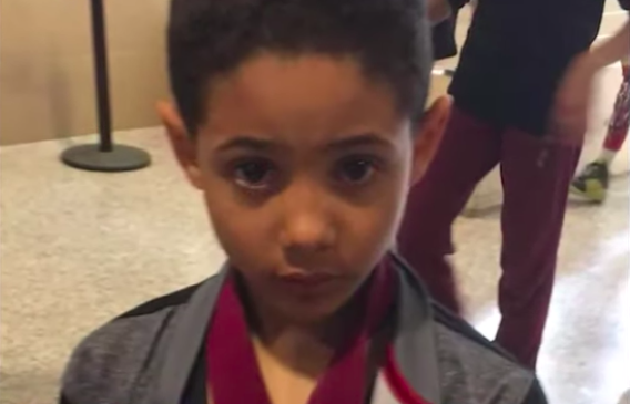 child called racial slur