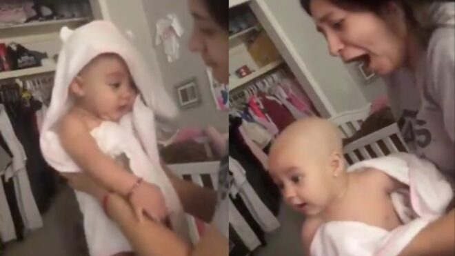 Jasmin Aileen Valero and her daughter