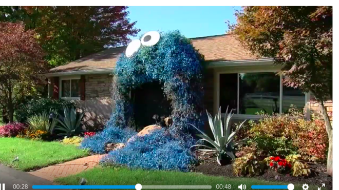 Cookie Monster doorway
