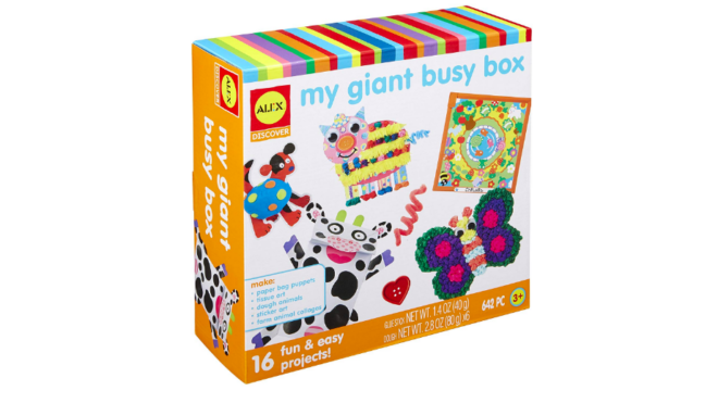 kid craft box