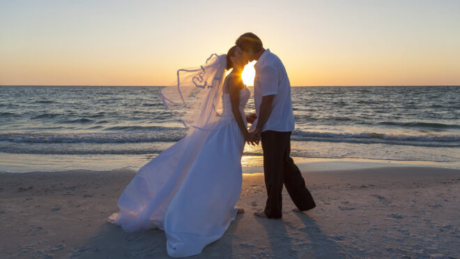 Sunrise wedding