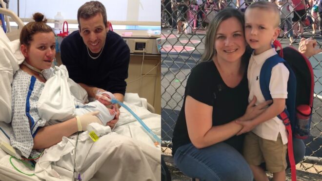 Melissa Barvels and family