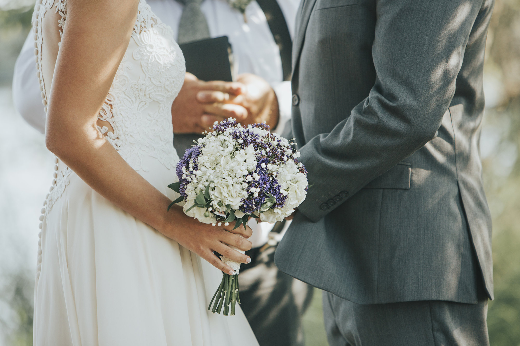 Couple getting married