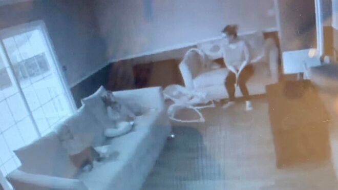 Leila Livingston's baby cam footage