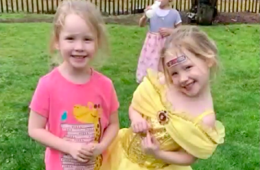 Rosaline and Aurora Simmons